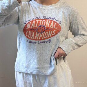 Clemson university 2018 football national champions shirt Clemson tigers sweater